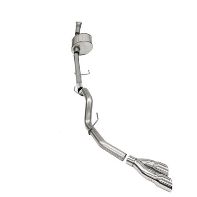Corsa 2021-2025 Ford F-150 Regular Cab/ 8in Bed 5.0L V8 Xtreme Cat-Back Single Side Exit-Polished