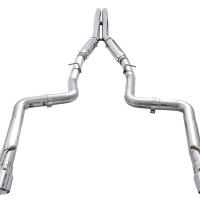AWE Tuning 2015+ Dodge Charger 6.4L/6.2L Supercharged Track Edition Exhaust - Chrome Silver Tips