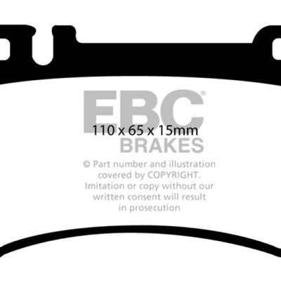 EBC 06 Mercedes-Benz E55 AMG 5.4 Supercharged (4 Pad Set) Ultimax2 Rear Brake Pads