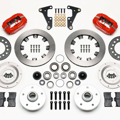 Wilwood Forged Dynalite Front Kit 11.75in Red 41-55 Cadillac