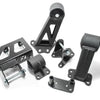 Innovative 94-01 Integra J-Series Black Steel Mounts 95A Bushings