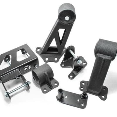 Innovative 94-01 Integra J-Series Black Steel Mounts 95A Bushings