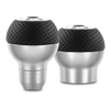 Momo Race Shift Knob - Aluminum, Black Airleather Insert