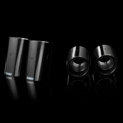 Akrapovic 07-13 BMW M3 (E90/E92/E93) Tail Pipe Set (Carbon)
