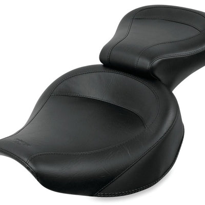 Mustang 82-00 Harley FXR Wide Touring 1PC Seat - Black