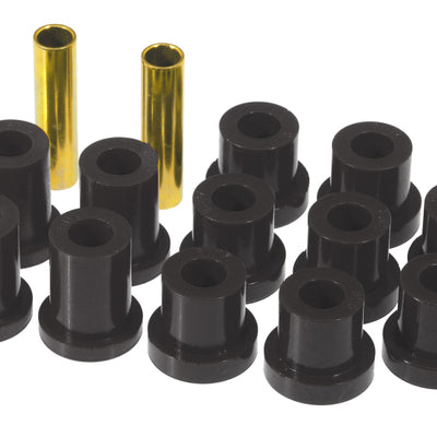 Prothane 56-57 Chevy Full Rear Spring Bushings - Black