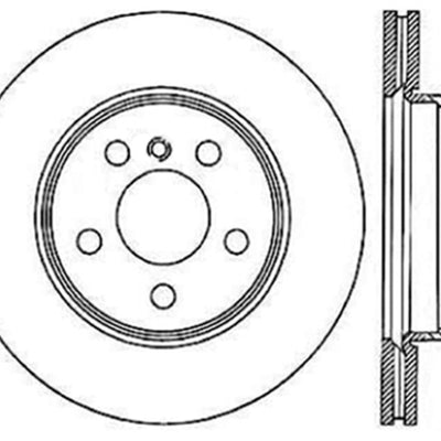 StopTech Drilled Sport Brake Rotor