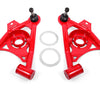 BMR 79-93 Mustang Fox Lower Control A-Arm Front w/ Spring Pocket/Tall Ball Joint - Red