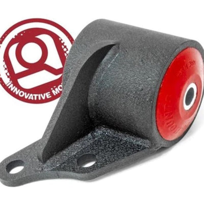 Innovative 90-93 Acura Integra B-Series Black Aluminum Mount 75A Bushing - LH Engine Mount