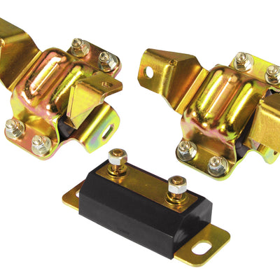 Prothane Ford Motor & Trans Mount Kit - Black