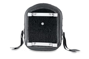 Mustang Harley Low Medallion Style Sissy Bar Pad (7.5 inch x 9 inch) w/Studs- Black