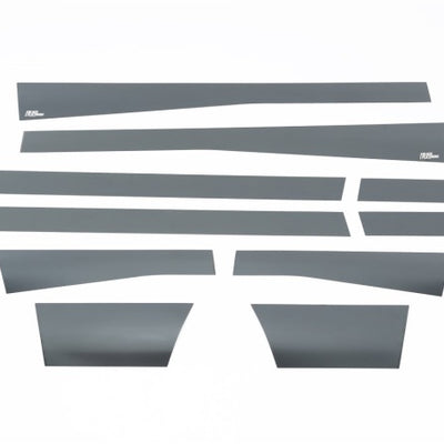 Putco 10-18 RAM 2500 Mega Cab 6.5in- 5.5in Wide w/o Factory Flares 12pcs Blk Platinum Rocker Panels