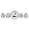 AutoMeter Gauge Kit 2 Pc. Quad & Speedometer 3-3/8in. Old Tyme White