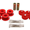 Energy Suspension 90-97 Honda Accord/Odyssey / 92-01 Prelude Red Front Shock Upper and Lower Bushing