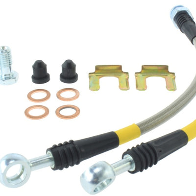StopTech 12-16 Dodge Charger Stainless Steel Rear Brake Lines