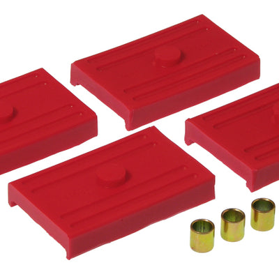 Prothane 68-69 GM F-Body Upper/Lower Spring Pad (Multi) - Red