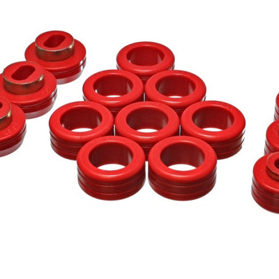 Energy Suspension S10 Body Mount Set - Red