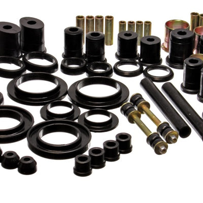 Energy Suspension 99-04 Ford Mustang Black Hyper-flex Master Bushing Set