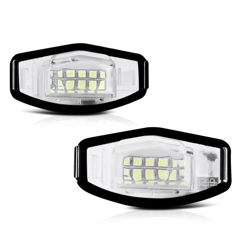 xTune 01-15 Honda Civic LED License Plate Bulb Assembly White 5500K LAC-LP-HA03 - Pair