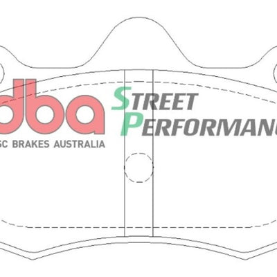 DBA 10-14 Lotus Evora SP Performance Front Brake Pads