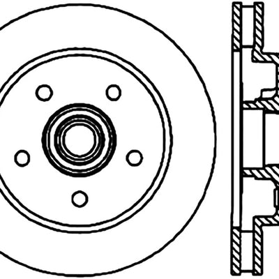 StopTech Slotted & Drilled Sport Brake Rotor