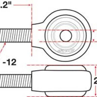 SPC Performance XAXIS Rod End Ball Joint