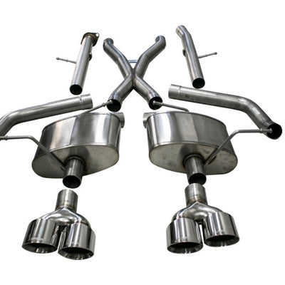 Corsa 18-21 Jeep Grand Cherokee TrackHawk 6.2L Xtreme Cat-Back Dual Rear Exit w/4.5in Polished Tips