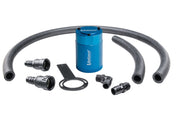Volant 18-25 Jeep Wrangler/Gladiator JLU/JL/JT 3oz Aluminum Oil Catch Can w/Mounting Bracket - Blue