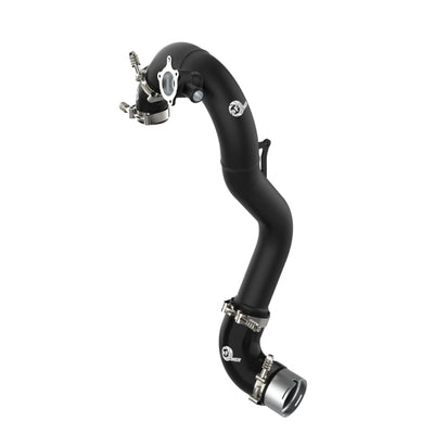 aFe Power 21-22 Ford Bronco L4-2.3L (t) BladeRunner 3 IN Aluminum Hot Charge Pipe Black