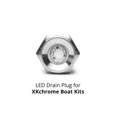 XK Glow Drain Plug IP 68 Marine Underwater Light 13.5W 1/2in