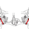 SPC Performance Toyota 4Runner Rear Lower Control Arms