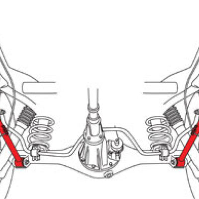 SPC Performance Toyota 4Runner Rear Lower Control Arms