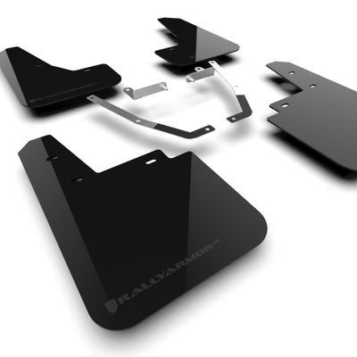 Rally Armor 24-25 Subaru Crosstrek (Wilderness Only) Black UR Mud Flap W/Grey Logo-No Drilling Req