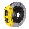 Brembo 15-19 Macan Turbo Front GT BBK 6 Piston Cast 405x34 2pc Rotor Drilled- Yellow