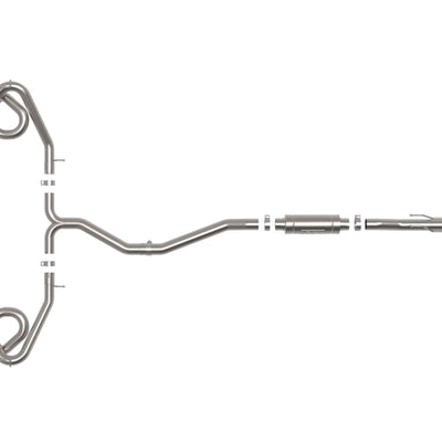 aFe 22-23 Honda Civic Si L4 1.5L (t) Takeda 2.5in to 3in 304 SS Cat-Back Exhaust w/ Black Tips