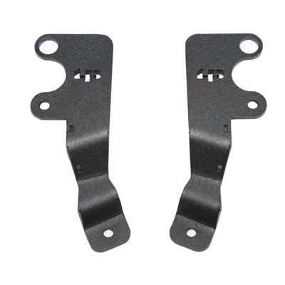 LP Aventure 13-17 Subaru Crosstrek Hood Light Brackets - Powder Coated (Pair)