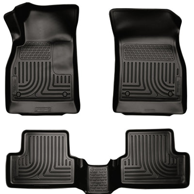 Husky Liners 11-12 Chevrolet Cruze WeatherBeater Combo Black Floor Liners