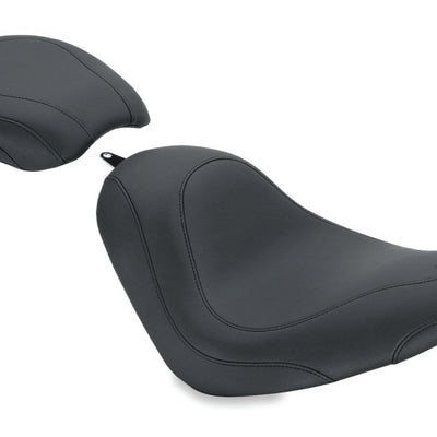 Mustang 06-17 Harley Softail Wide Tire (200mm) Wide Tripper Solo Seat - Black