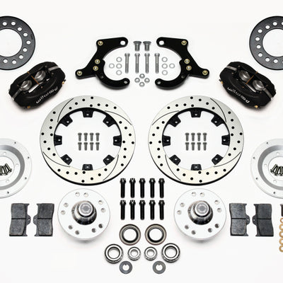 Wilwood Forged Dynalite Front Kit 11.75in Drilled 55-57 Chevy