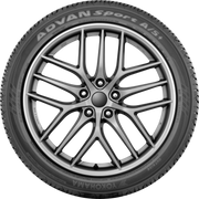 Yokohama Advan Sport A/S+ Tire - 275/40R18 99Y