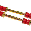 Prothane Universal End Link Set - 5 3/8in Mounting Length - Red