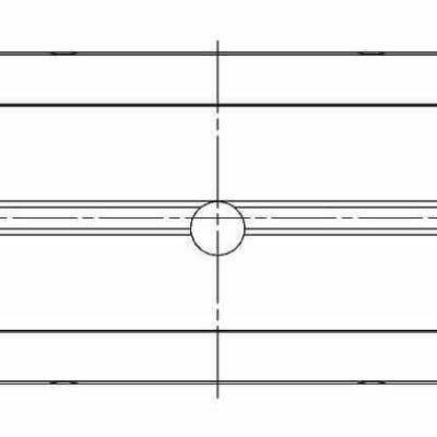 ACL Chevrolet V8 396/402/427/454 Race Series Standard Size Main Bearing Set with Extra Oil Clearance