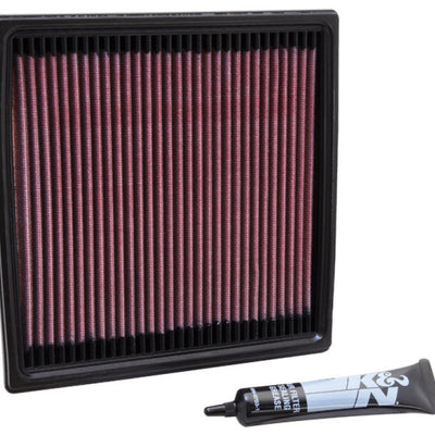 K&N 8.5in O/S Length x 8.375in O/S Width x .75in H Ducati Replacement Air Filter