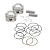 S&S Cycle 36-84 BT 3-7/16in x Up To 4-3/4in Stroke HC Piston Set - .010in