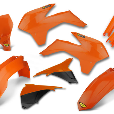 Cycra 13-15 KTM 125 SX Powerflow Body Kit - Orange