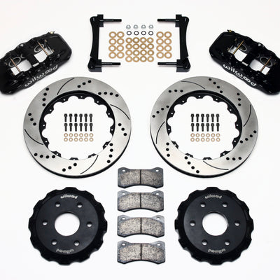 Wilwood AERO6 Front Truck Kit 14.25in Drilled 1999-2014 GM Truck/SUV 1500