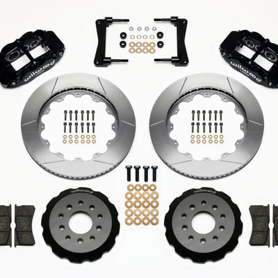 Wilwood Narrow Superlite 6R Front Hat Kit 14.00in 2005-2014 Mustang