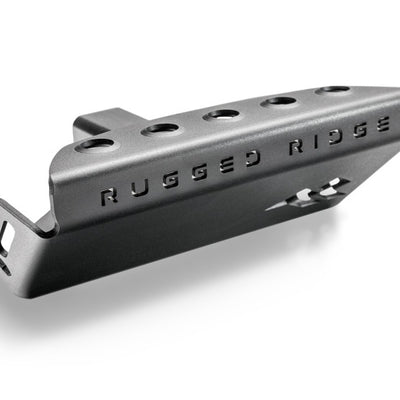 Rugged Ridge 07-23 Jeep Wrangler JK/JKU/JL/JLU & 20-23 Gladiator Hitch Skid Plate 2in. Rec - Tex Blk