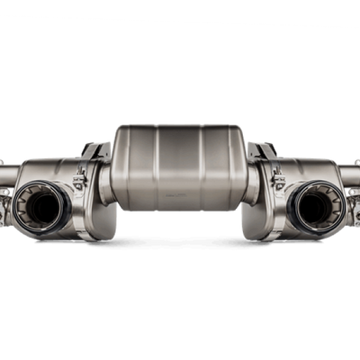 Akrapovic 2020+ Porsche Cayman GT4 (718) Slip-On Race Line (Titanium) (Req Tips / Option 2)