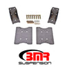 BMR 79-04 Fox Mustang Lower Torque Box Reinforcement Plates - Natural